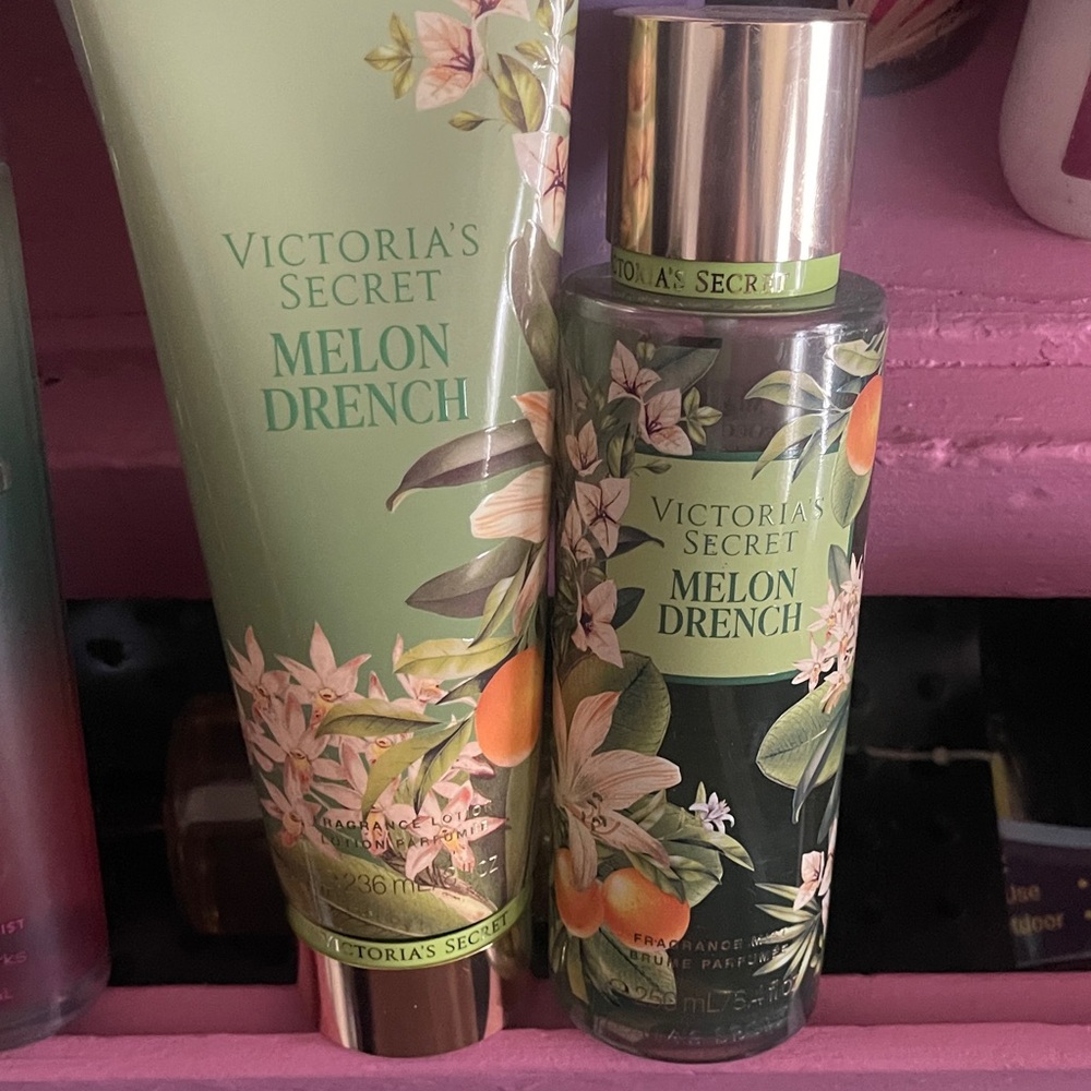 Victoria's Secret Melon Drench Body Lotion and Mist